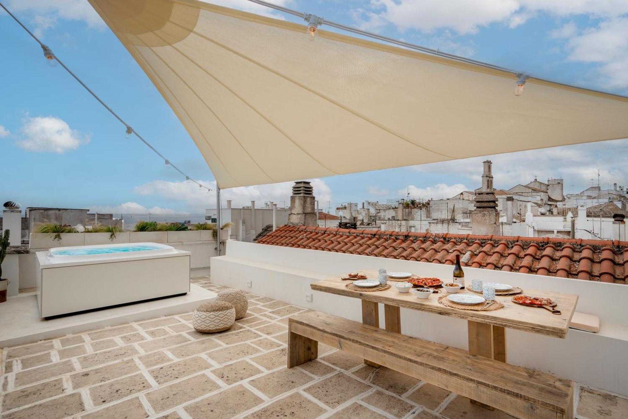 Casa U Burie, Casa Design Con Terrazza Panoramica E Jacuzzi Διαμέρισμα Cisternino Εξωτερικό φωτογραφία